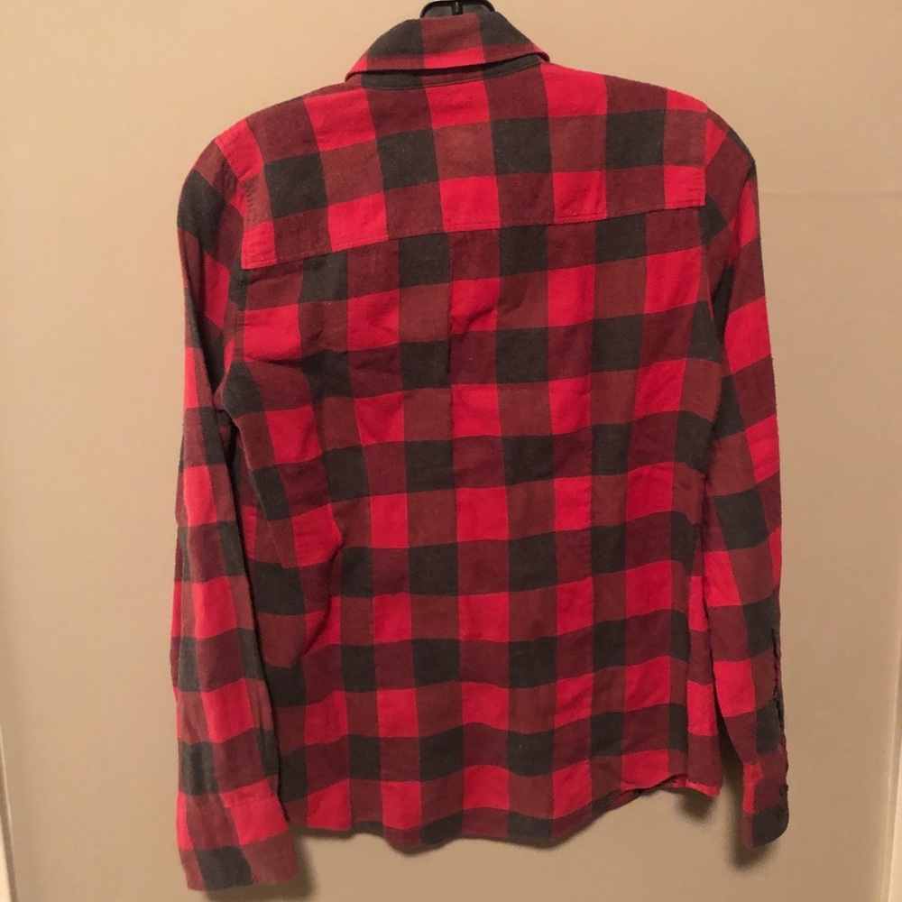 J Crew “Perfect” Buffalo Check Button-Up - image 3